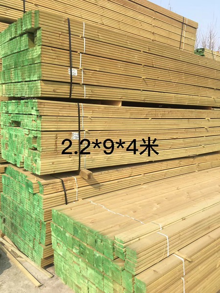 樟子松防腐木板材